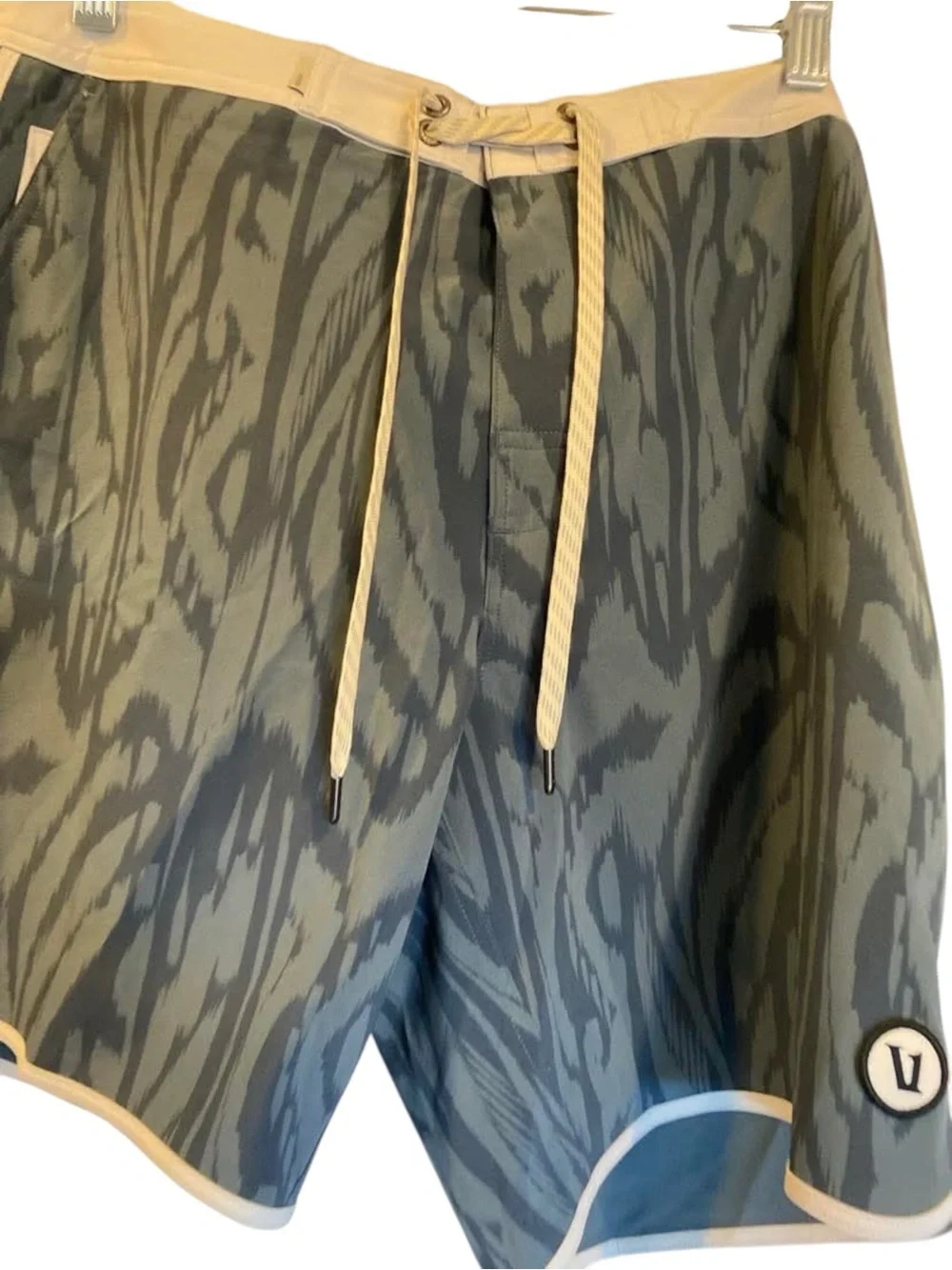 NWT Vuori Cruise Board-short 7” BLUE SEA MIRAGE Size:30